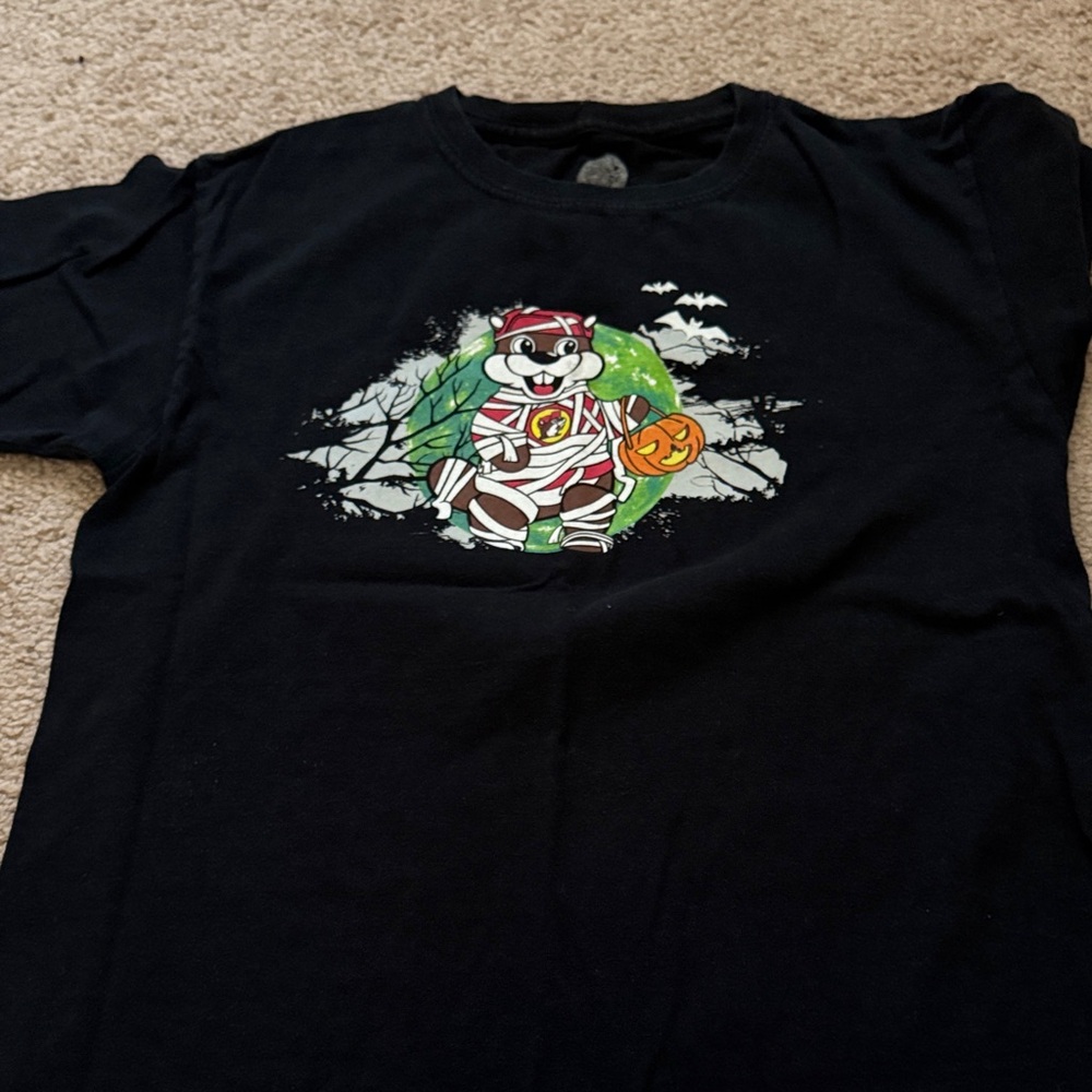 Black Halloween Graphic T-Shirt